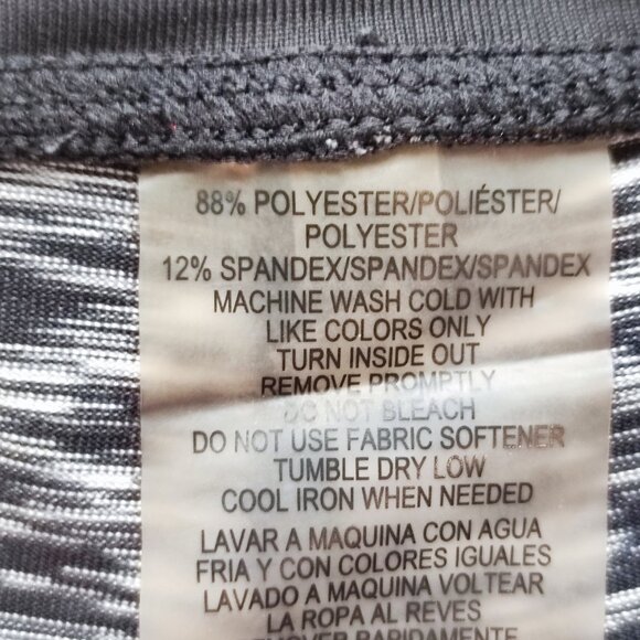 Calvin Klein performance activewear leggings grey with graphic women's size XL - Picture 6 of 11